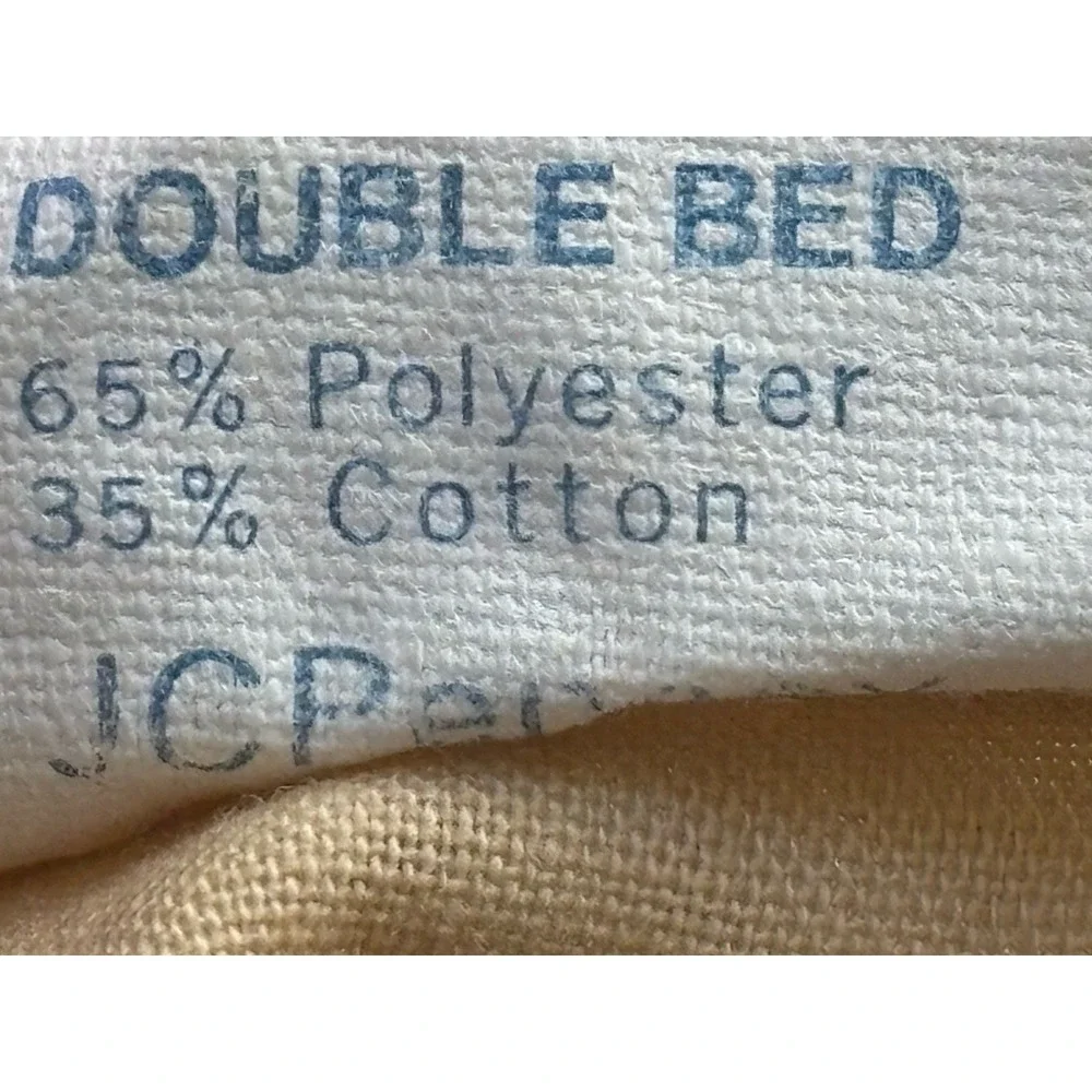 Vtg Alex West MCM CAT WHISPURR 3 Pc Double Sheet Set Fitted Flat Pillowcase READ
